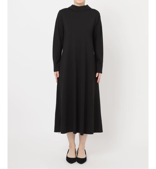 VERMEIL par iena「《追加》2WAYロールカラーワンピース」|ワンピース|