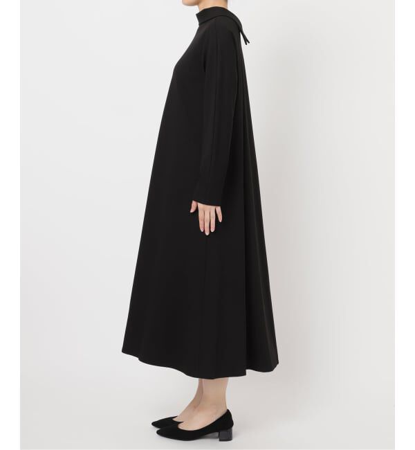 VERMEIL par iena「《追加》2WAYロールカラーワンピース」|ワンピース|