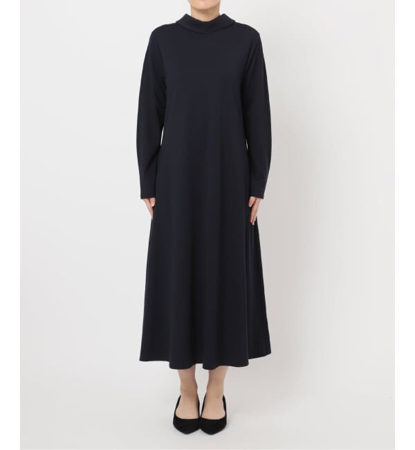 VERMEIL par iena「《追加》2WAYロールカラーワンピース」|ワンピース|