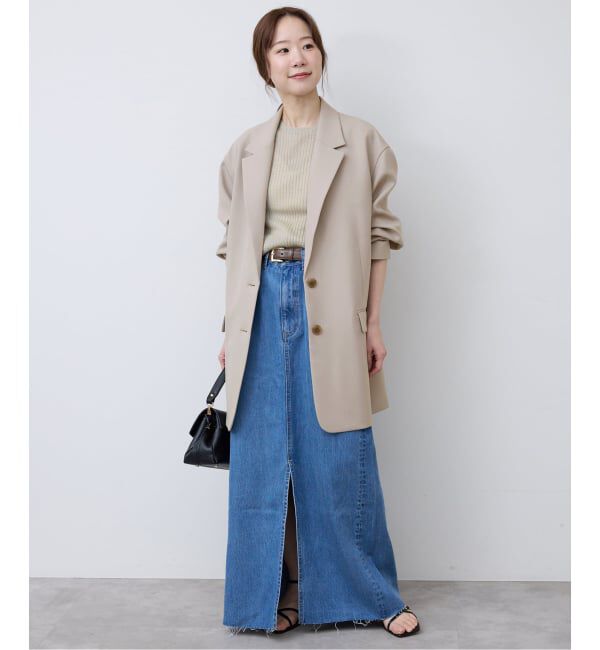 SLOBE IENA「ラメリブノースリーブプルオーバー」|ニット・セーター|