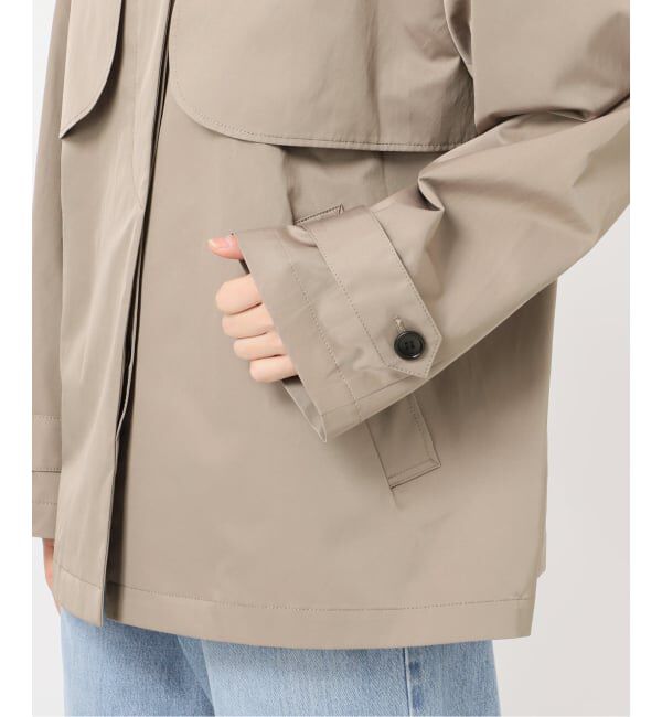 IENA「シングルトレンチショートコート」|トレンチコート|