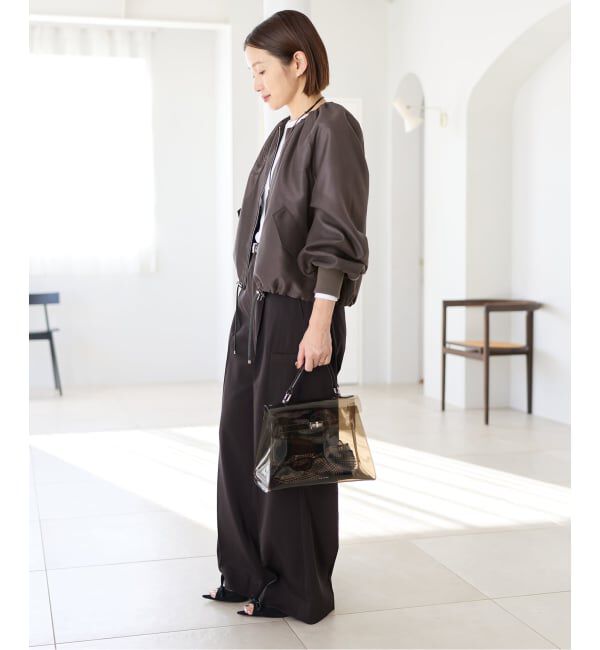 IENA「《新色あり/追加2》ウォッシャブル シアーノーカラーブルゾン」|その他|