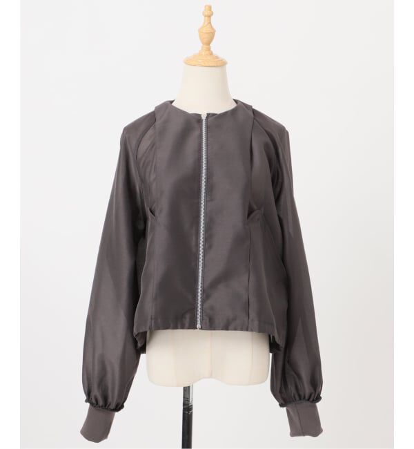 IENA「《新色あり/追加2》ウォッシャブル シアーノーカラーブルゾン」|その他|