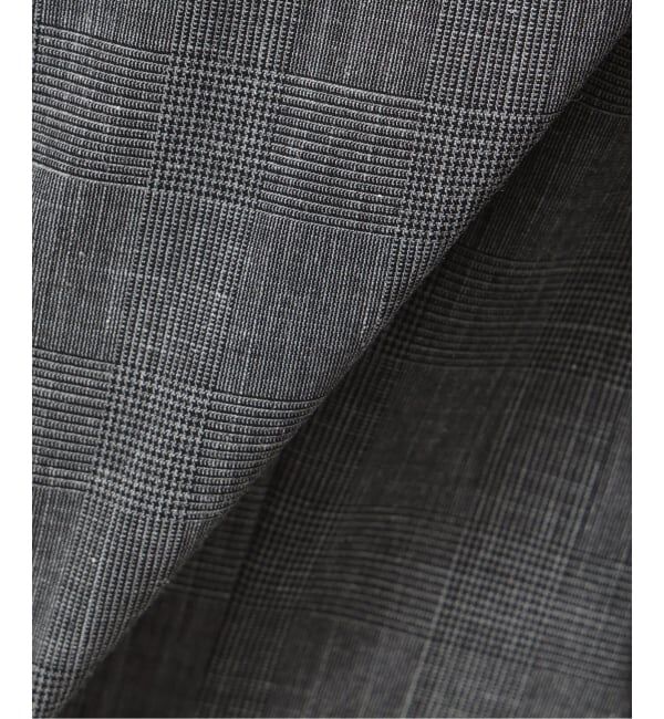 IENA LA BOUCLE「IENA LA BOUCLE グレンチェックダブルブレストジャケット」|テーラードジャケット|