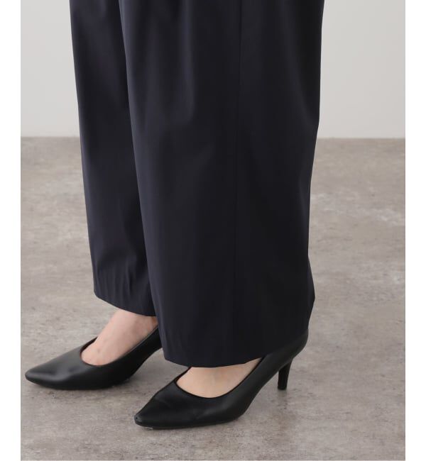 IENA「《セットアップ対応可》エアリーライトコクーンパンツ」|スラックス|