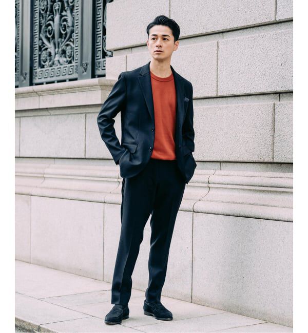 EDIFICE「ラフ ツイルスラックス【セットアップ着用可】」|スラックス|