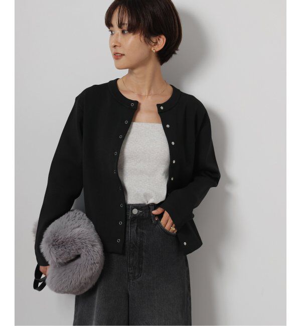 JOURNAL STANDARD relume「《WEB限定追加2》ウォッシャブルスポンジニットクルーネックカーディガン」|カーディガン|