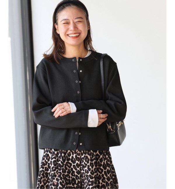 JOURNAL STANDARD relume「《WEB限定追加2》ウォッシャブルスポンジニットクルーネックカーディガン」|カーディガン|