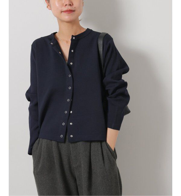 JOURNAL STANDARD relume「《WEB限定追加2》ウォッシャブルスポンジニットクルーネックカーディガン」|カーディガン|