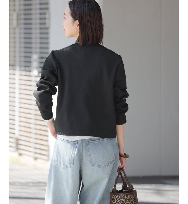 JOURNAL STANDARD relume「《WEB限定追加2》ウォッシャブルスポンジニットクルーネックカーディガン」|カーディガン|