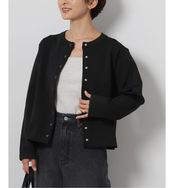 JOURNAL STANDARD relume「《WEB限定追加2》ウォッシャブルスポンジニットクルーネックカーディガン」|カーディガン|