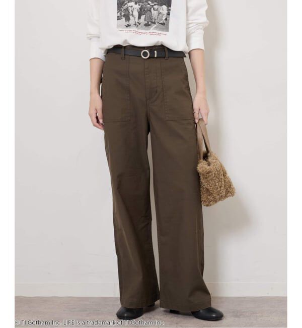 JOURNAL STANDARD relume「《追加25》ワイドベイカーパンツ」|カーゴ|