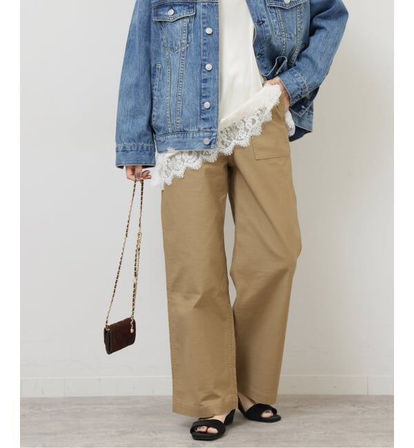 JOURNAL STANDARD relume「《追加25》ワイドベイカーパンツ」|カーゴ|ベージュ