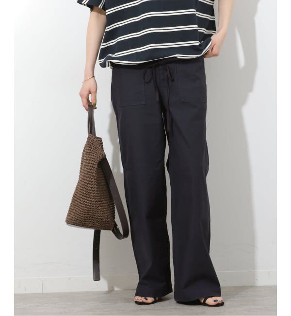 JOURNAL STANDARD relume「《追加25》ワイドベイカーパンツ」|カーゴ|ネイビー
