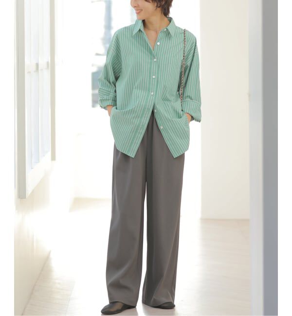 JOURNAL STANDARD relume「スーピマコットンストライプシャツ」|シャツ・ブラウス|