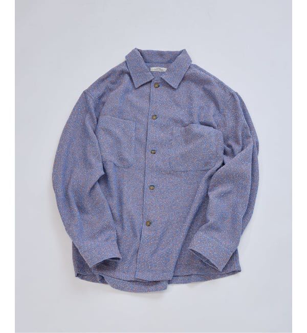 JOURNAL STANDARD relume「リングヤーン ミックスカラー CPOシャツ」|その他|サックスブルー