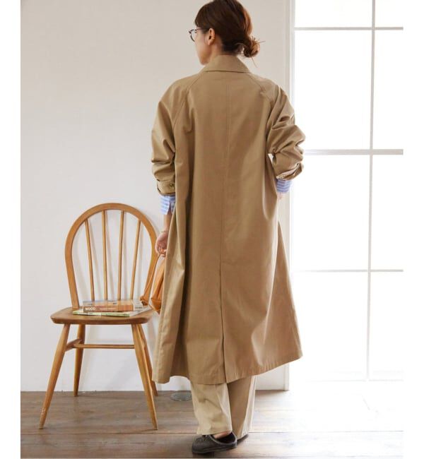 JOURNAL STANDARD relume「《追加2》スーピマコットンステンカラーコート」|ステンカラーコート|