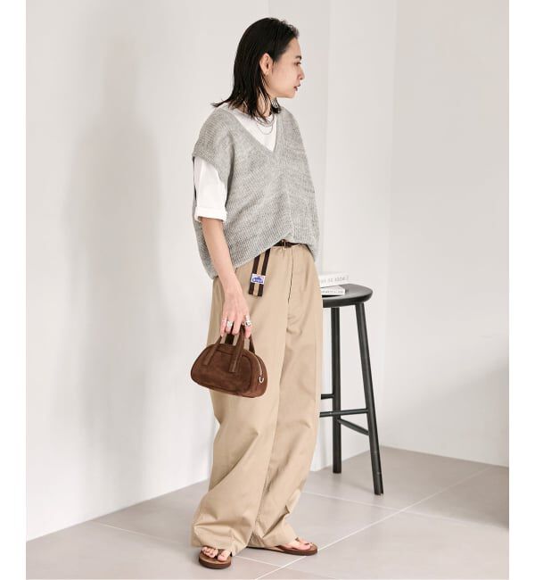 JOURNAL STANDARD「【BURK / バーク】ベルトツキチノパンツ」|チノ|