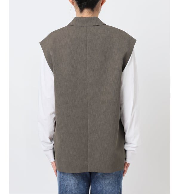 Spick and Span「《手洗い可》エアリーブレンドダブルブレストジレ」|その他|