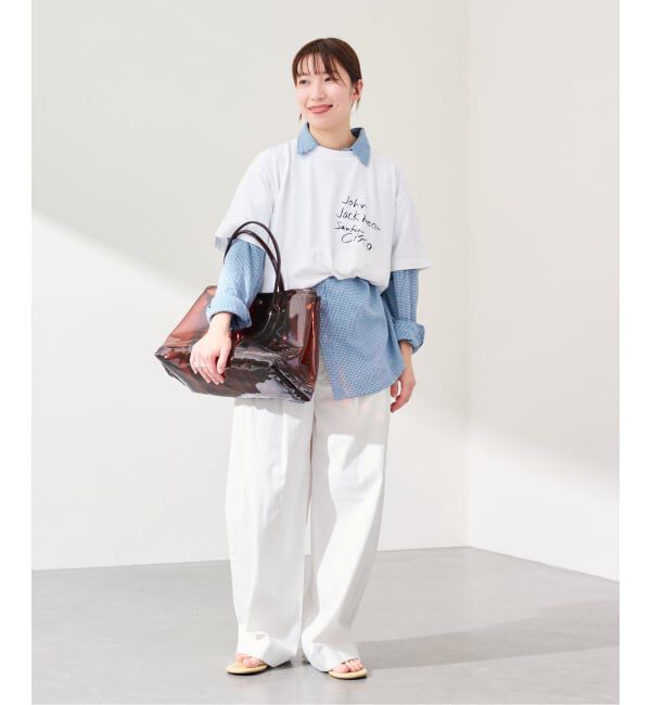 FRAMeWORK「≪洗濯機洗い可≫コットンナイロンタックパンツ」|その他|