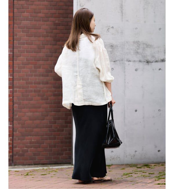 FRAMeWORK「LINENメッシュジャケット」|テーラードジャケット|