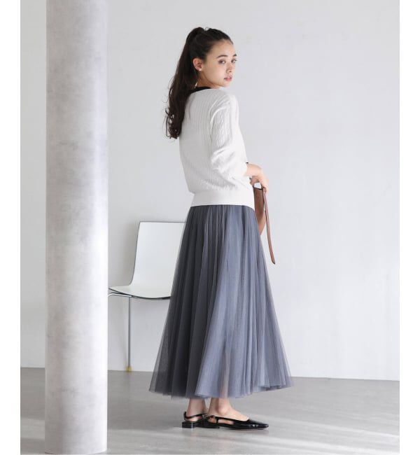  「【洗える】ケーブルニットカーディガン」|カーディガン|