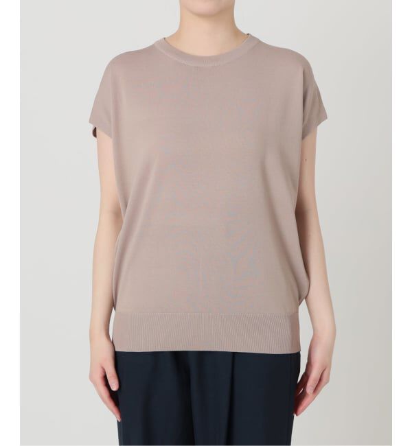  「【洗える】接触冷感ウォッシャブルフレンチプルオーバー」|ニット・セーター|