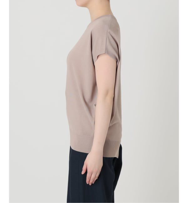  「【洗える】接触冷感ウォッシャブルフレンチプルオーバー」|ニット・セーター|