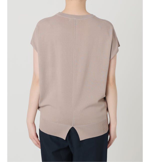  「【洗える】接触冷感ウォッシャブルフレンチプルオーバー」|ニット・セーター|