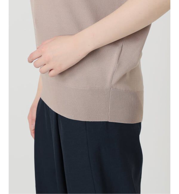  「【洗える】接触冷感ウォッシャブルフレンチプルオーバー」|ニット・セーター|