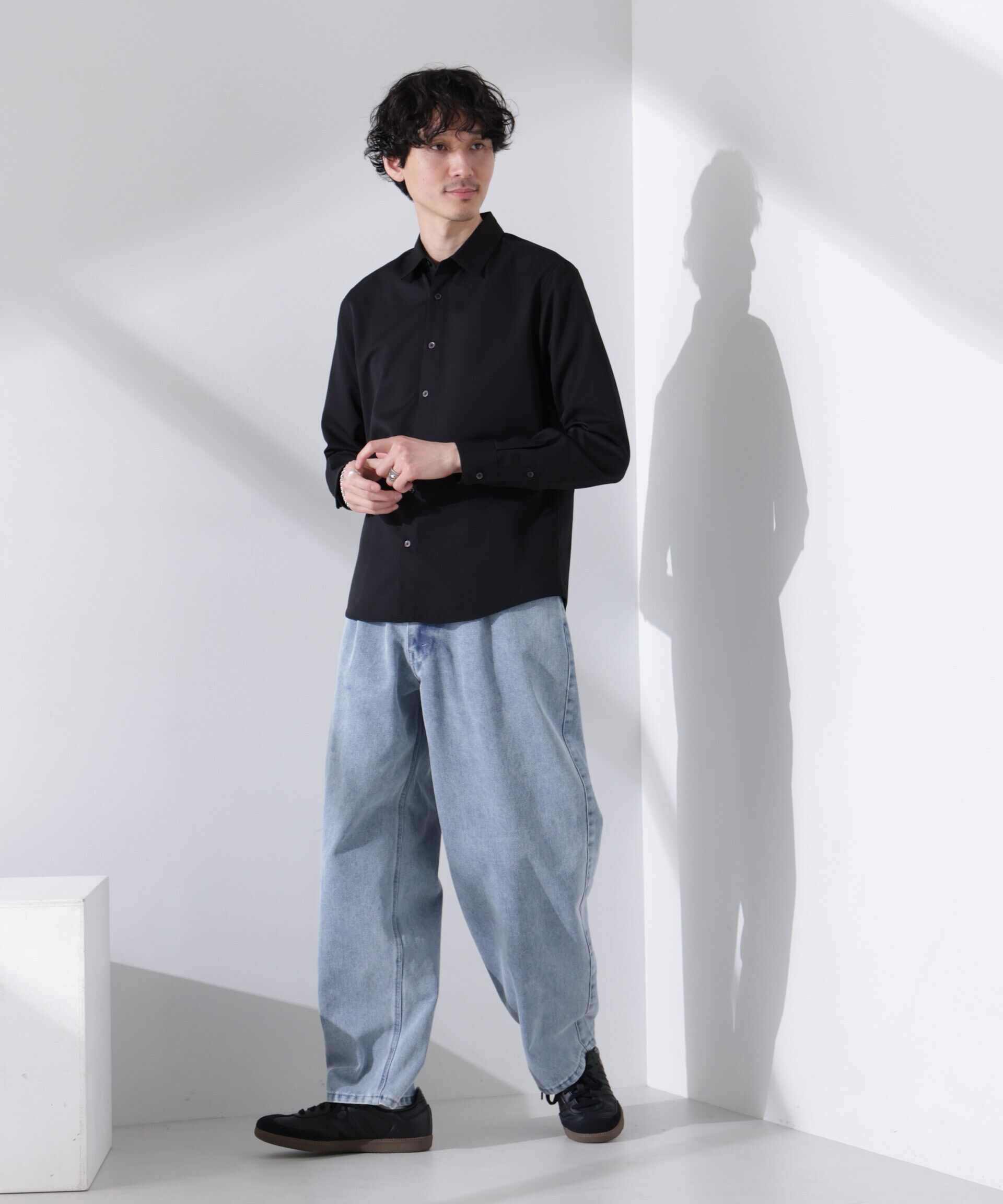 nano･universe「スタンダードレギュラーカラーシャツ/長袖」|シャツ・ブラウス|