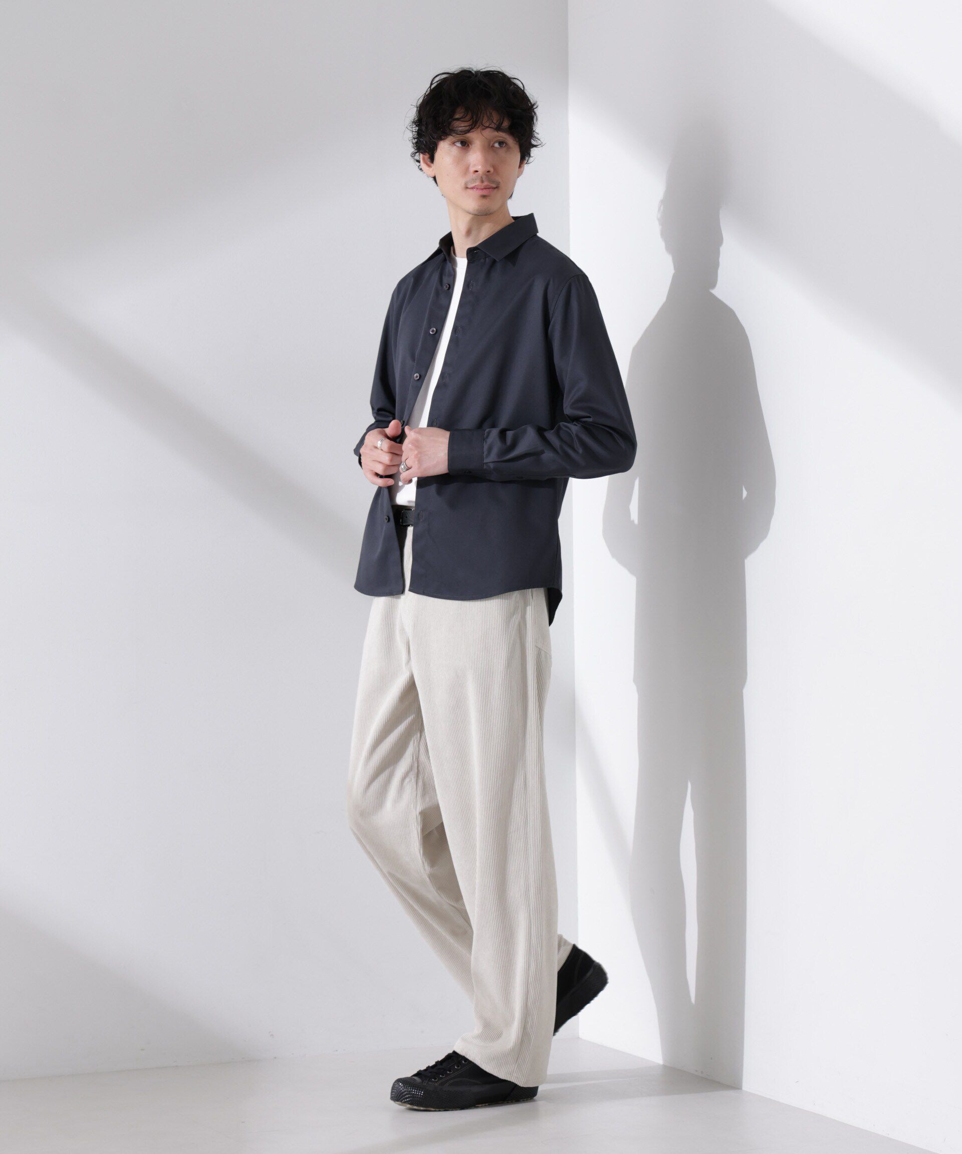 nano･universe「スタンダードレギュラーカラーシャツ/長袖」|シャツ・ブラウス|