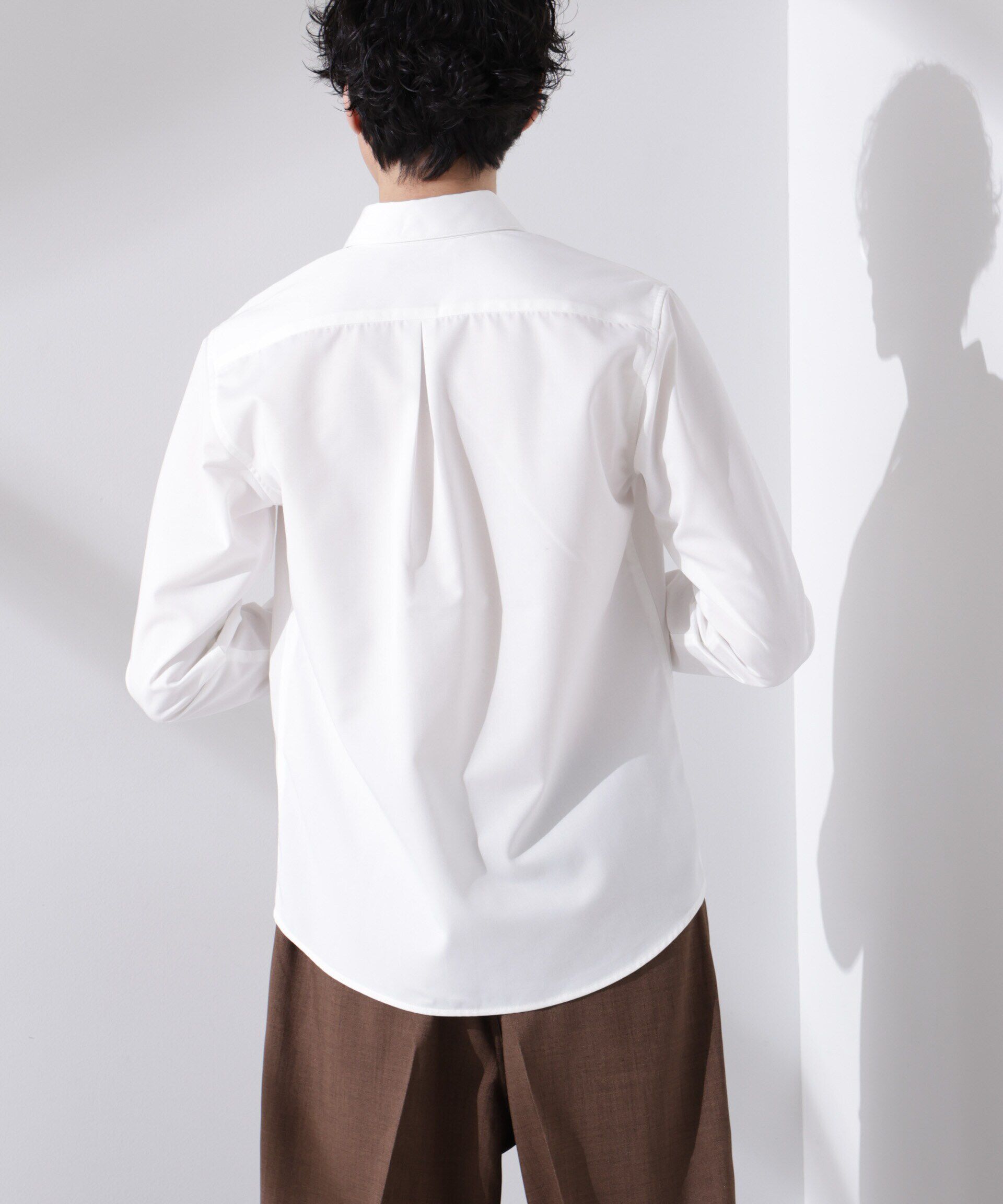 nano･universe「スタンダードレギュラーカラーシャツ/長袖」|シャツ・ブラウス|