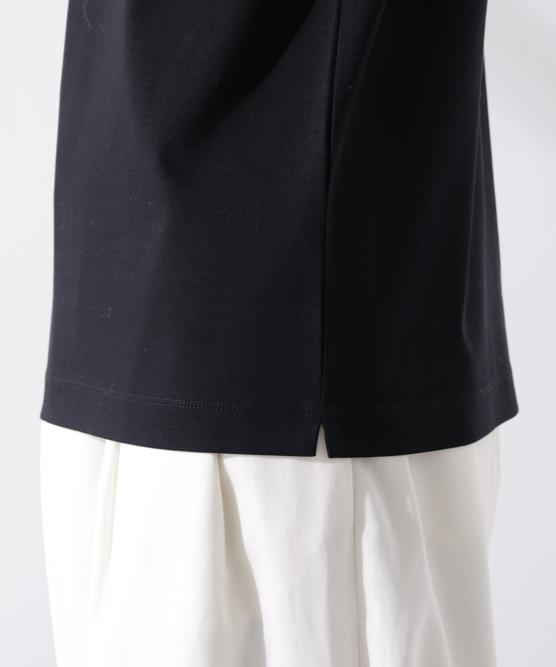 nano･universe「アンチスメル クルーネックTシャツ 長袖」|Tシャツ・カットソー|