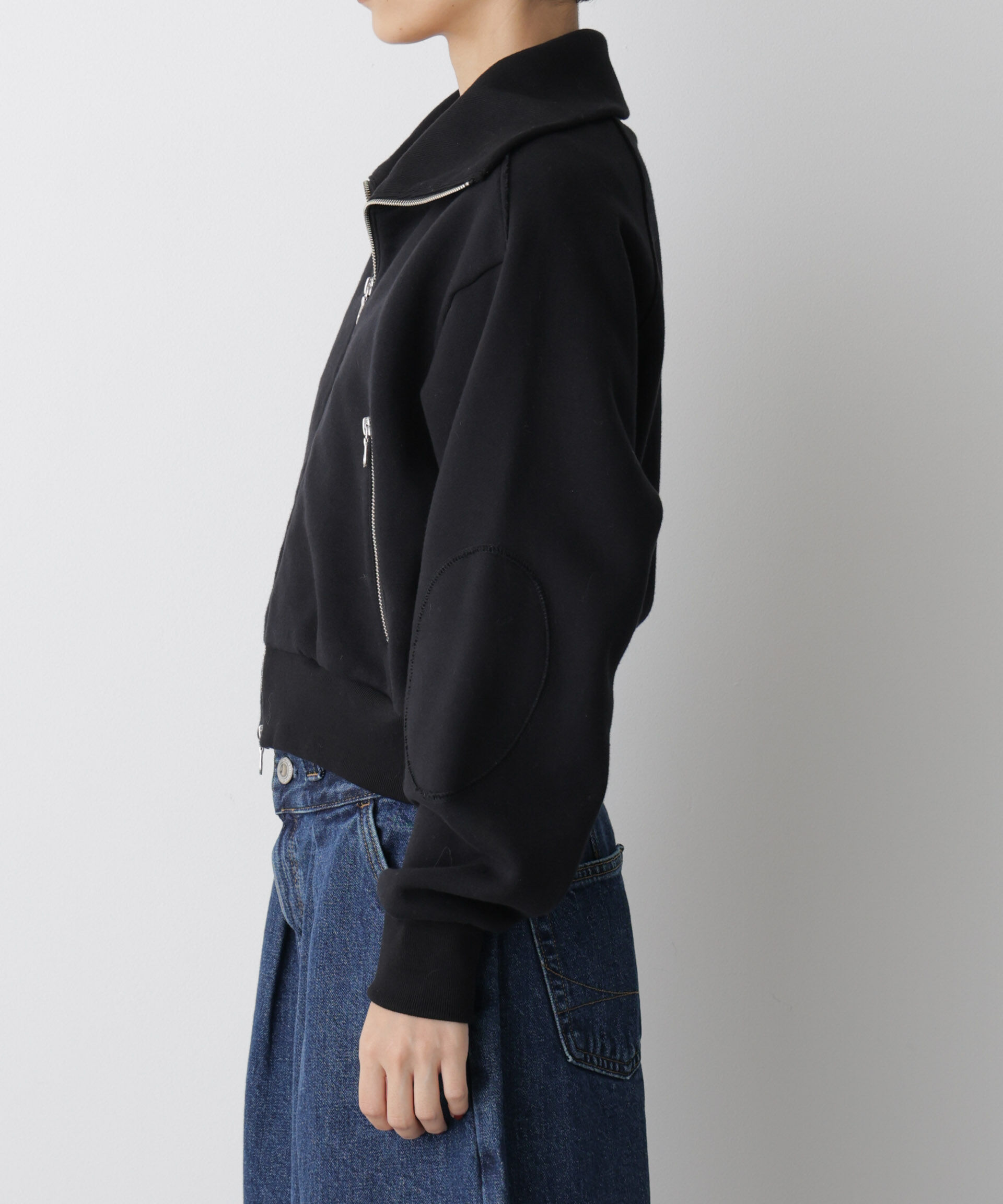  「「STEVELOUR」コンパクトダブルジップスウェット」|スウェット・ジャージ|