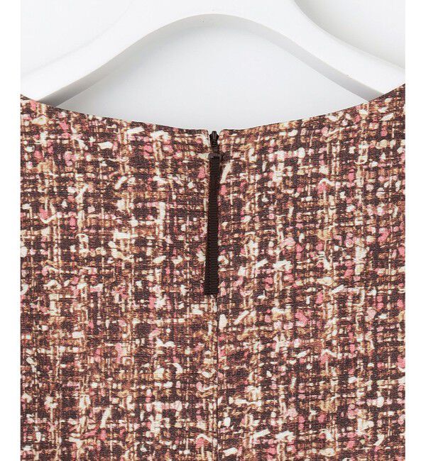 自由区「プリントジャガードストレッチ  ワンピース」|ワンピース|