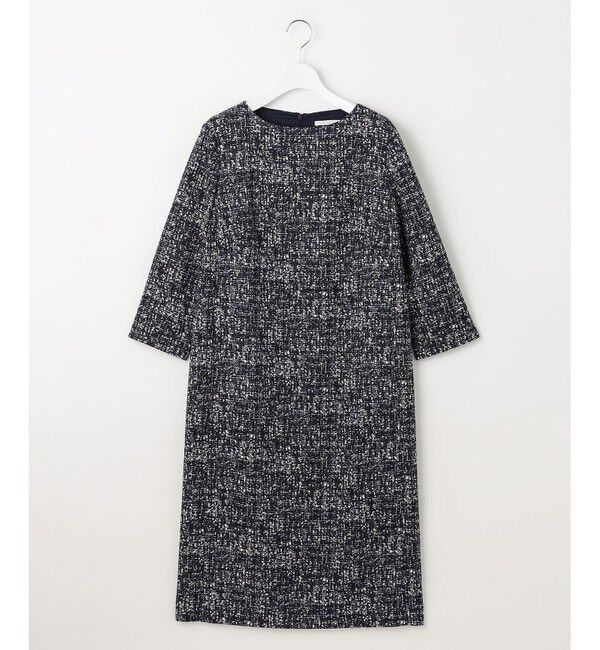 自由区「プリントジャガードストレッチ  ワンピース」|ワンピース|