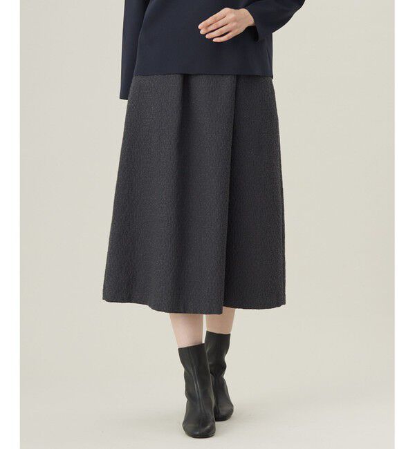 自由区「【洗える】スノージャガード スカート」|スカート|スレート