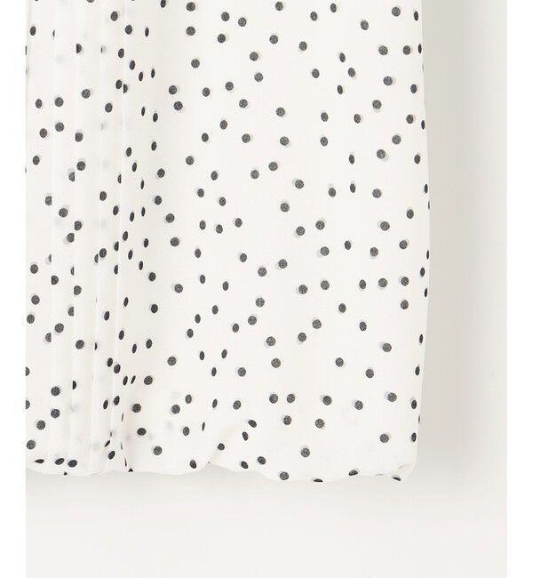 自由区「【洗える】ロイヤルシフォンドット柄 ブラウス」|シャツ・ブラウス|