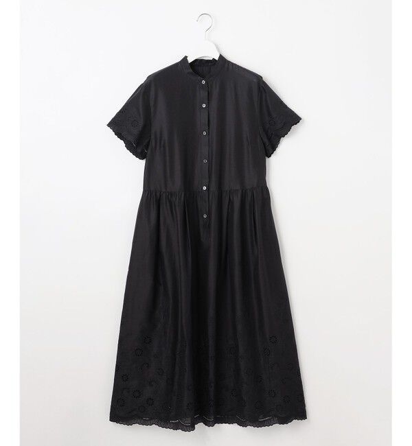 自由区「エンブロイダリーローンシャツ ワンピース」|ワンピース|