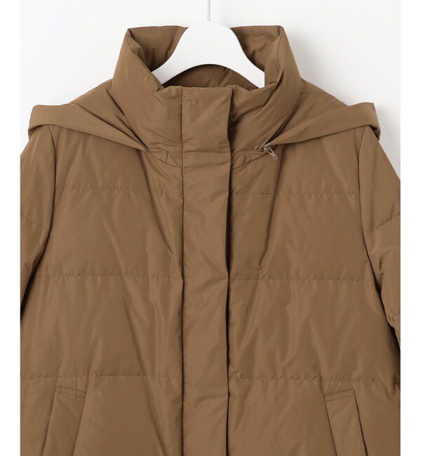 自由区「【WEB限定カラーあり・SHIHOさん着用】マイクロタッサーダウン コートⅡ」|ダウン|