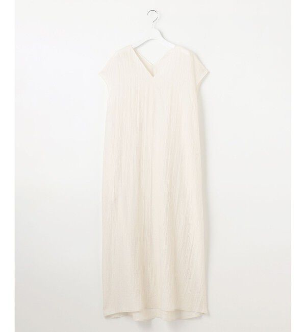 23区「【SLOW/一部店舗限定】ナチュラルピケワッシャー ワンピース」|ワンピース|