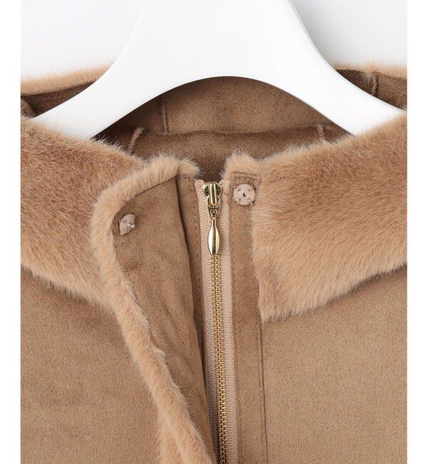 ANY SIS「Luxuryフェイクムートン コート」|その他|