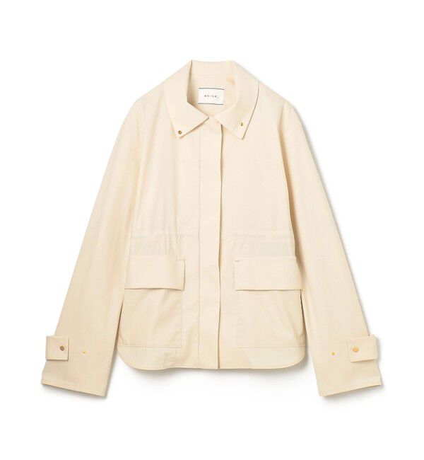 BEIGE,「【Precious 4月号掲載】IBERIS / スタンドカラーブルゾン」|ブルゾン・スタジャン|