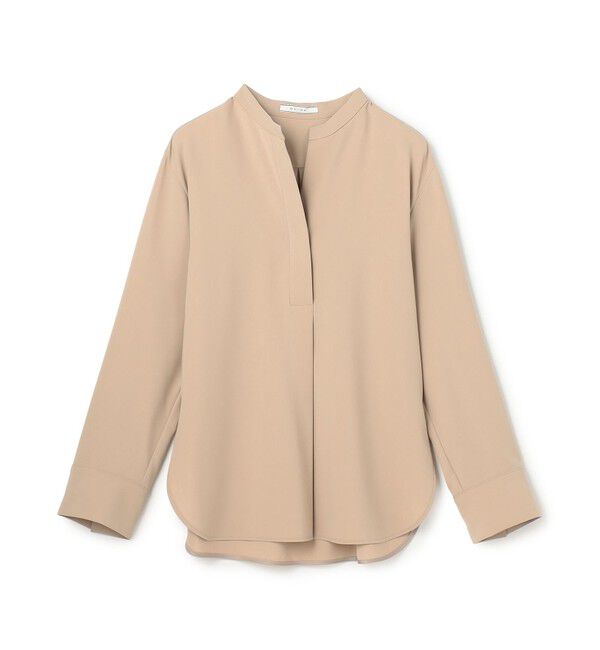 BEIGE,「【セットアップ対応】SPHENE / スタンドカラープルオーバーブラウス」|シャツ・ブラウス|