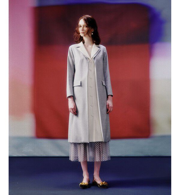 Grace Class「シルクウールコートドレス」|その他|