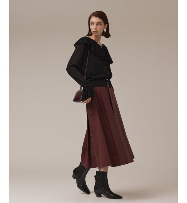 Diagram「フリルニットカーディガン」|カーディガン|