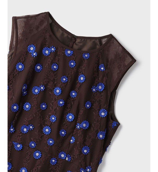 Diagram「バイカラーレースワンピース」|ワンピース|