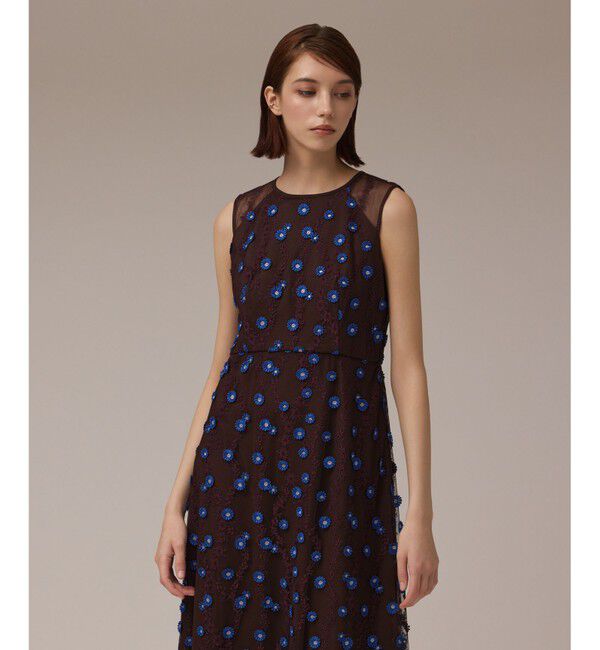 Diagram「バイカラーレースワンピース」|ワンピース|