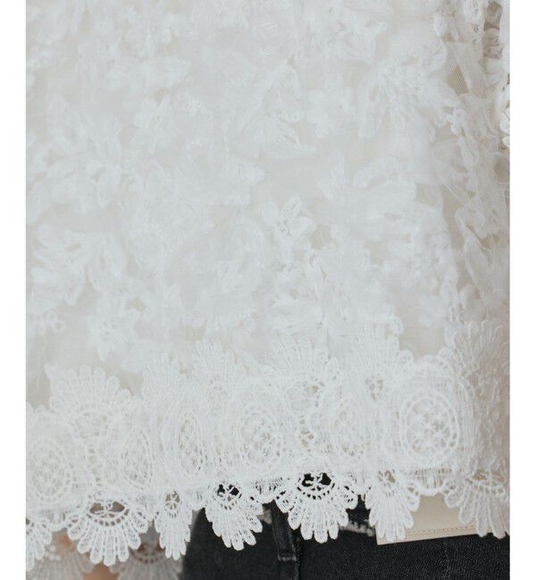 Diagram「フラワー刺繍ニットカーディガン」|カーディガン|